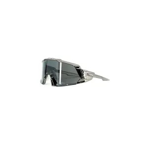 100% Korbin X Sunglasses - Gloss Black Chrome (HiPER Silver Mirror Lens)