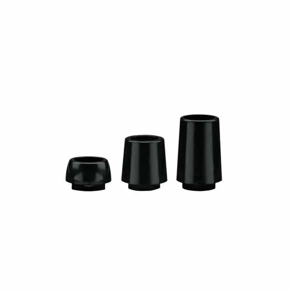 2 pcs Golf Club Ferrules (with Collars) Black