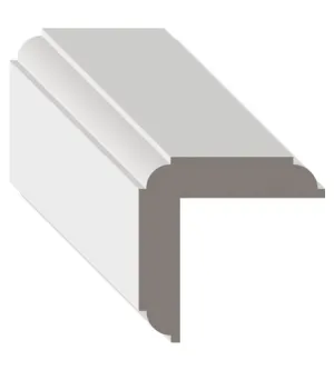202 1-1/8" Col Corner Hemlock Trim