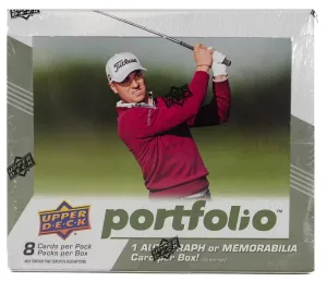 2024 Upper Deck PORTFOLIO Golf Hobby Box - IN STOCK ASK BREAKER FOR INVOICE!