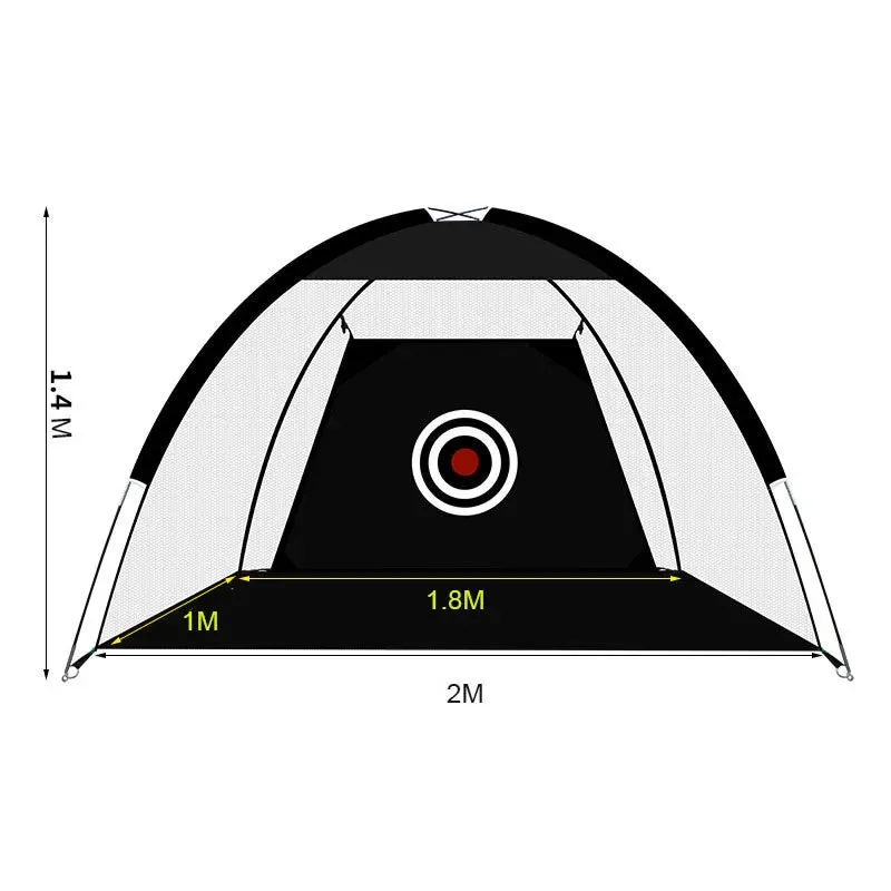 2M Golf Cage Practice Net / Training Tent