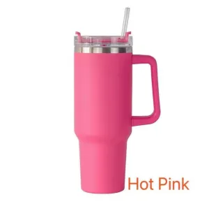 40 oz Hot Pink Tumbler