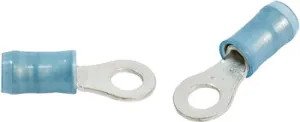 51864-1 16-14G #8 RING TERMINAL/ BLUE