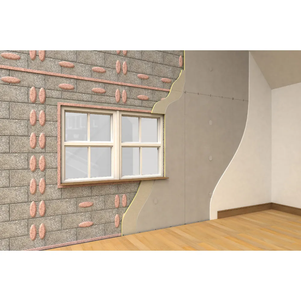72.5mm Unilin (Xtratherm) XT/TL Thermal Liner Insulated PIR Plasterboard