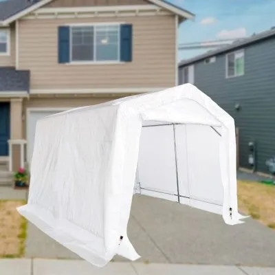 8'*'8 Carport 7'8'' Height Galvanized 2 Sections