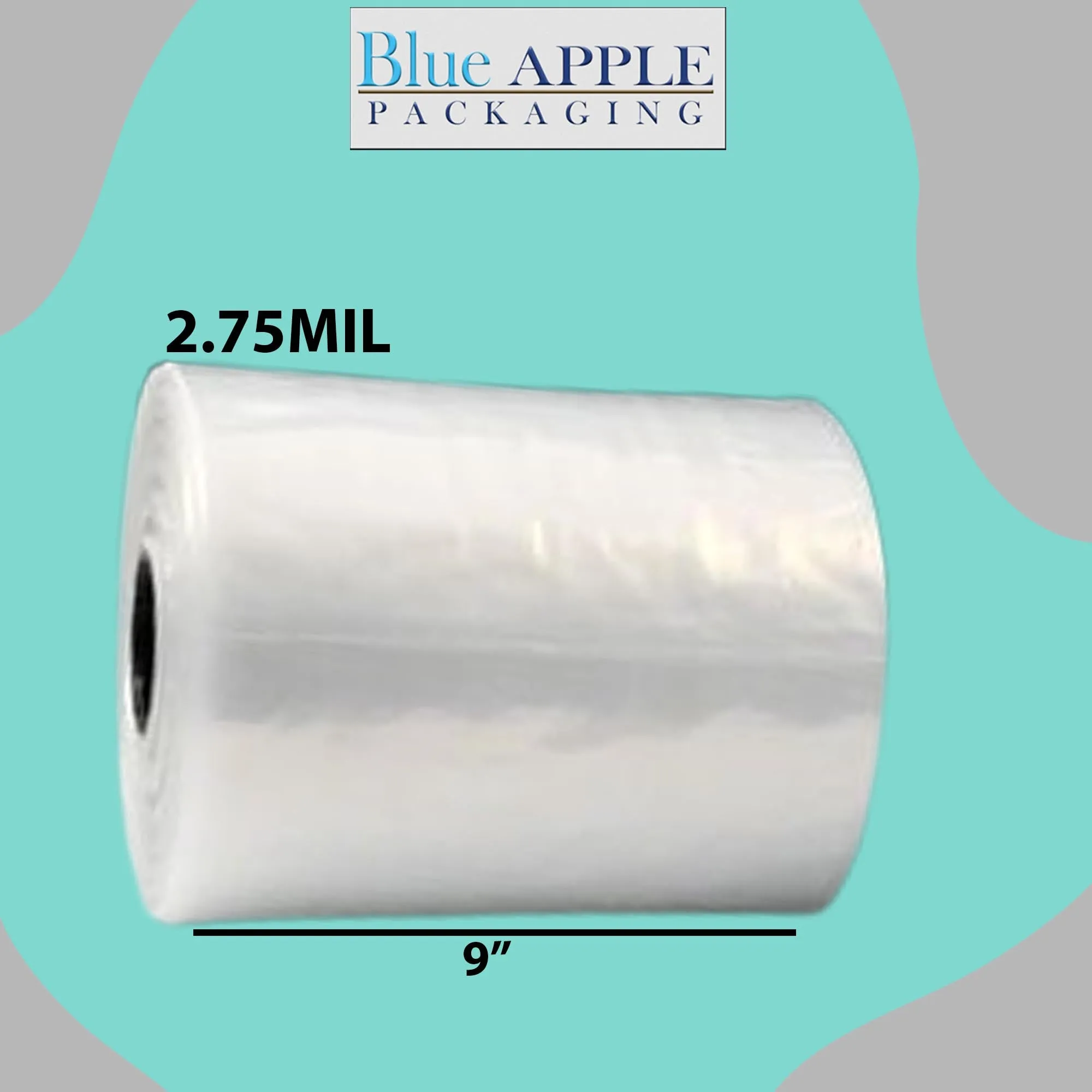 9X12 Inches Kwik-Fill® Pre-Opened Poly Bags on Roll 2.75 Mil AutoBags 750/RL