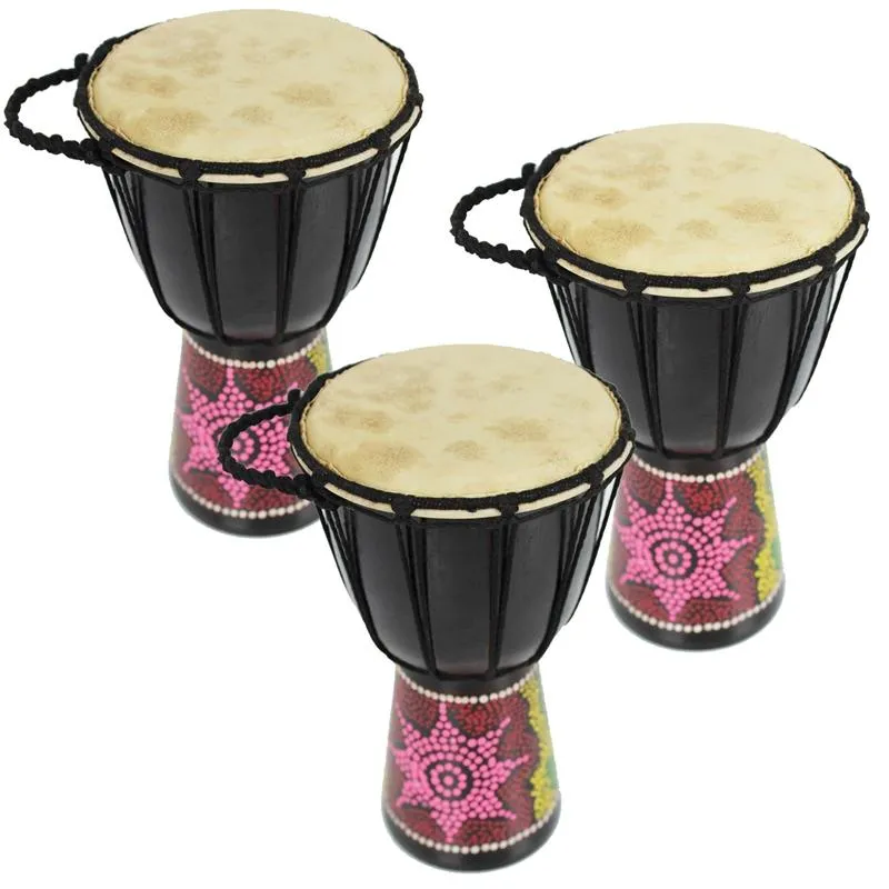 A-Star Mini Trio Rope Tuned Djembe Pack