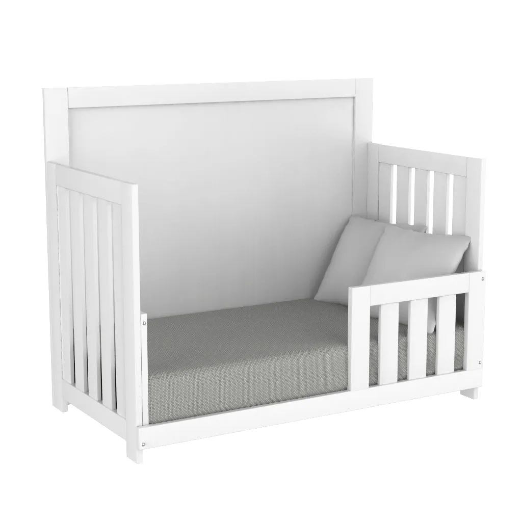 Adaline convertible crib, white