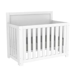 Adaline convertible crib, white