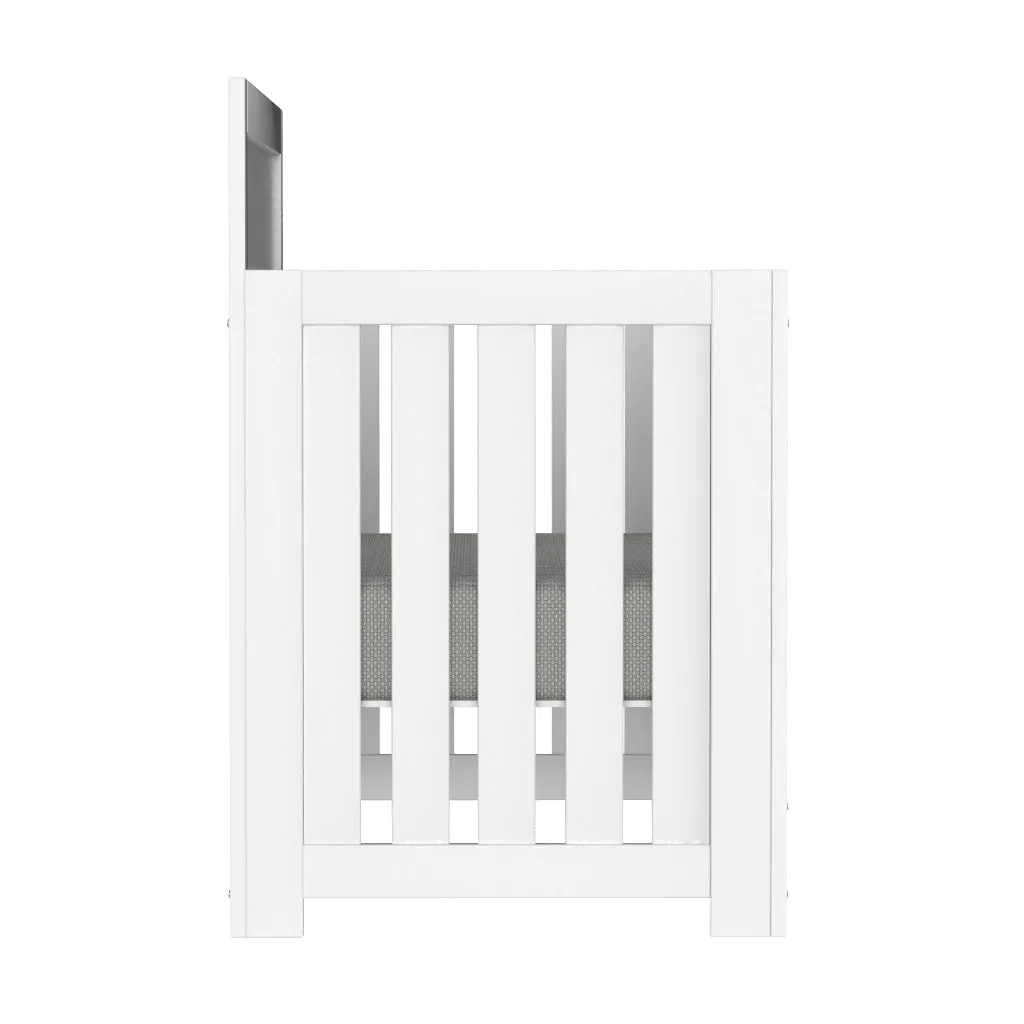 Adaline convertible crib, white