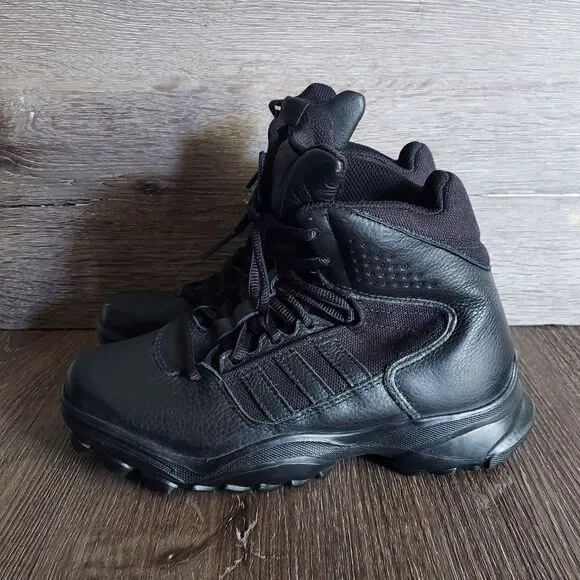 adidas GSG-9.7 Tactical Boot Leather Hiking (Black) Size 4
