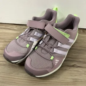 Adidas TERREX AX2R CF Hiking Shoe Fig/Silver/Green Kids Size 2 NWOB