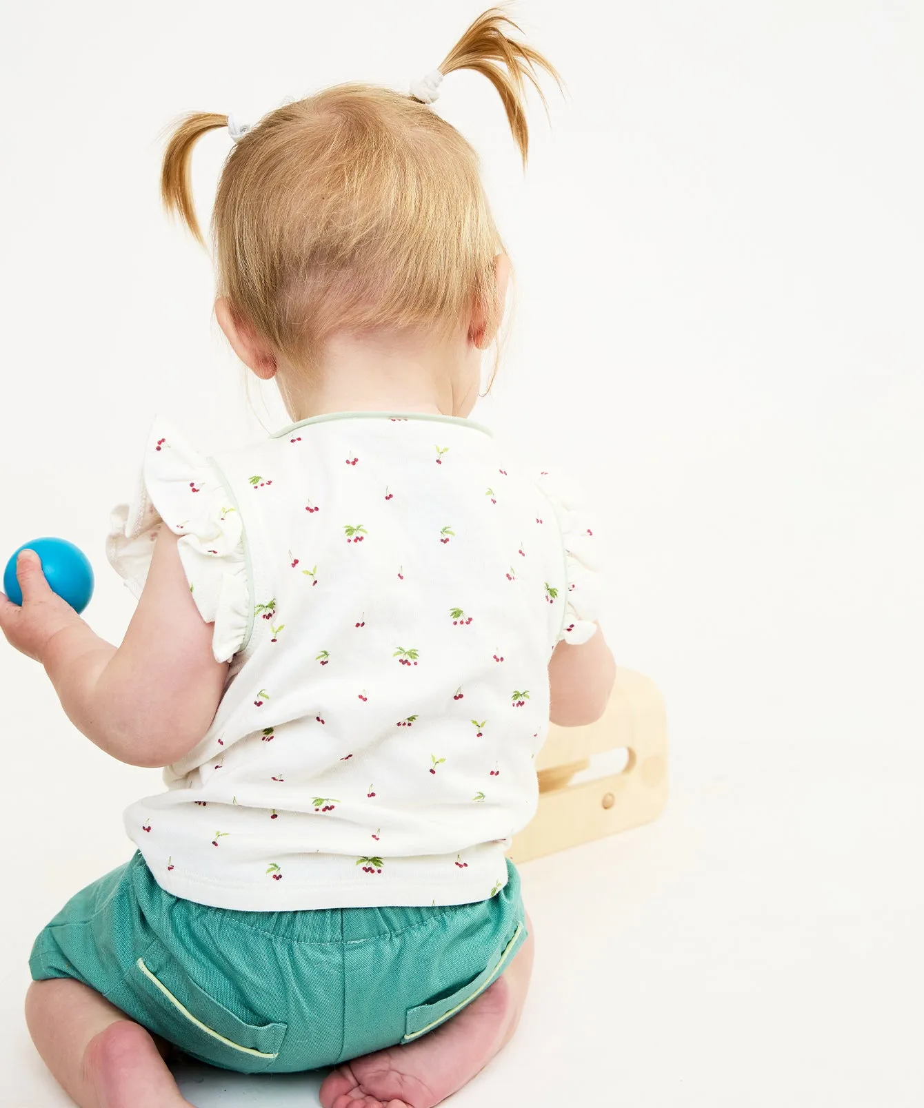 Adrian Baby Shirt, Cherry Pie