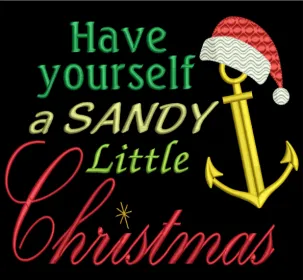 AGD 3096 Sandy Little Christmas