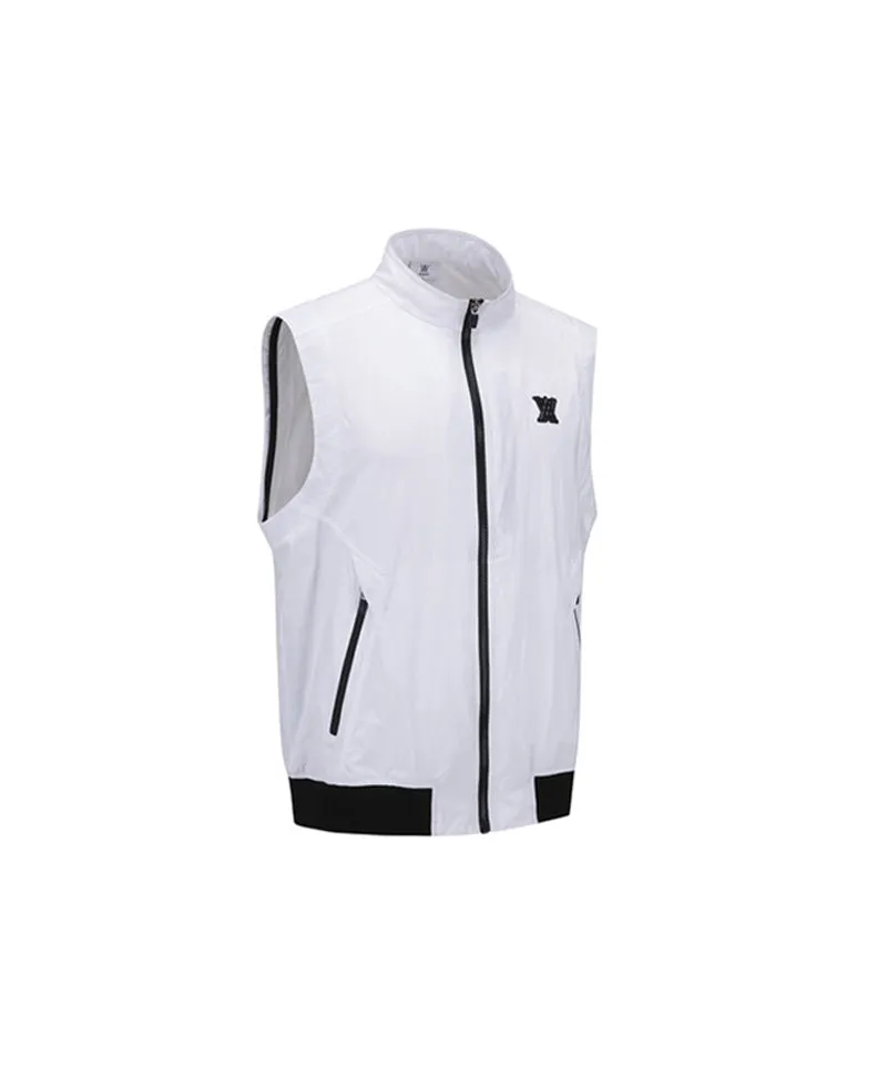 [AIR FAN] Men's Hight Tech Cooler Vest - White