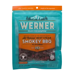 All Natural Smokey BBQ Beef Jerky