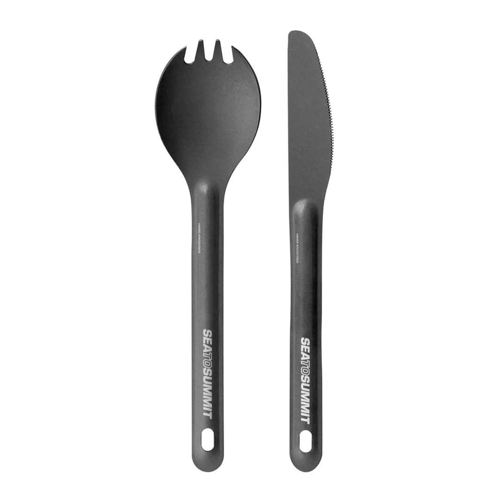 Alphalight cutlery Set 2 Piece Knife, Spork