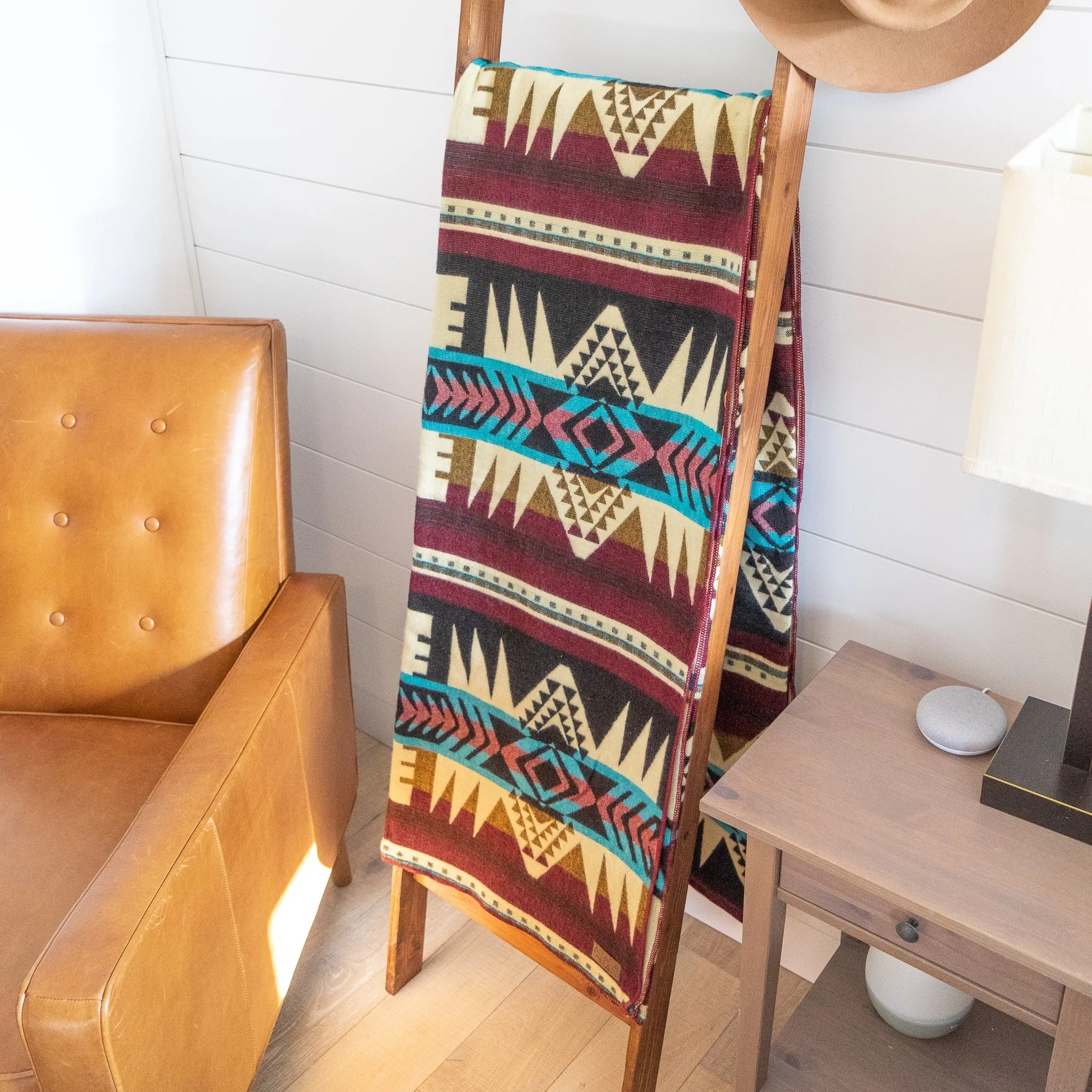 ANDEAN ALPACA WOOL BLANKET - SOUTHWEST (ECUADOR)