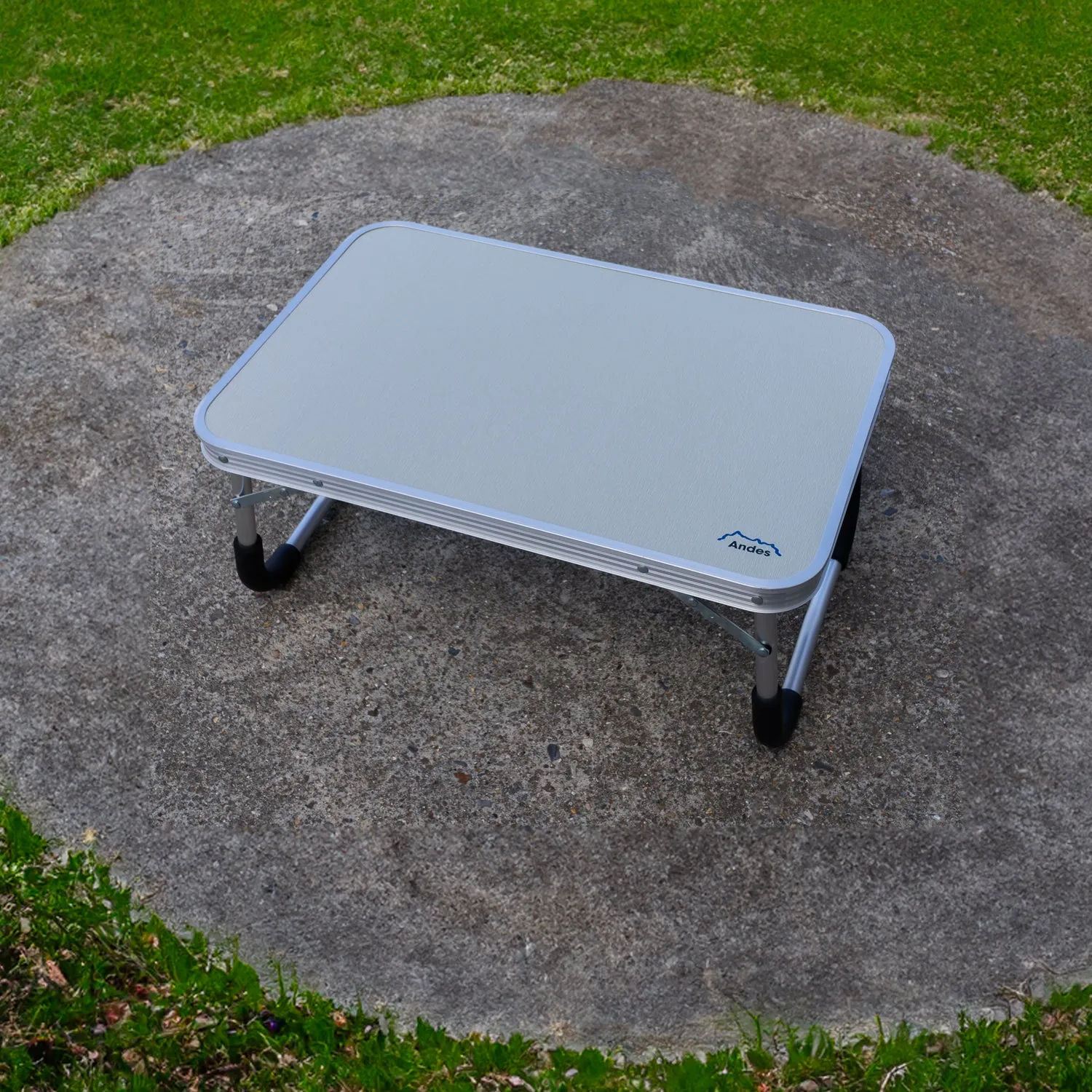 Andes Lightweight Aluminium Folding Camping/Picnic/Festival Travel Table