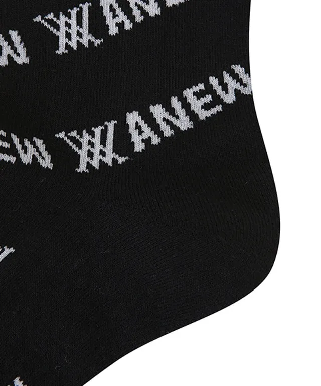 ANEW Golf: Diagonal Logo Repeat Long Neck Socks - Men's