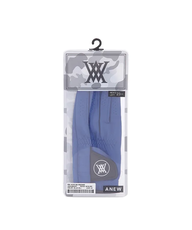 ANEW GOLF: Left hand soft grip gloves - Blue