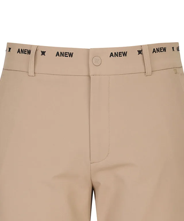ANEW Golf: Men Essential Logo Banding L/PT - Beige