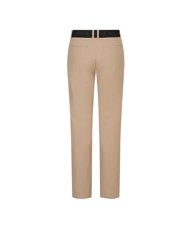ANEW Golf: Men Essential Logo Banding L/PT - Beige