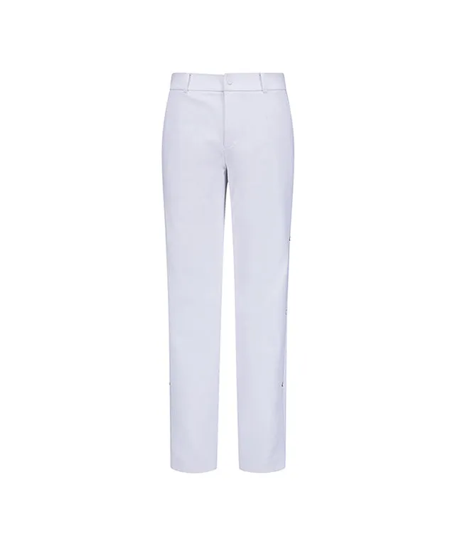 ANEW Golf: Men Side Logo Point L/PT - White