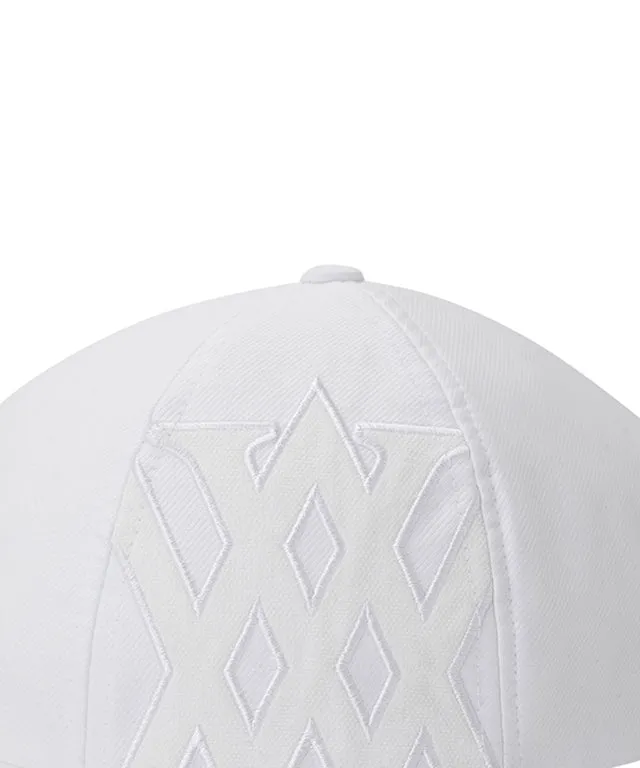 ANEW Golf: Point Logo Ball Cap - White
