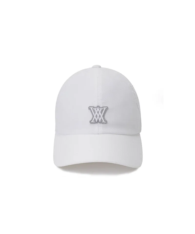 ANEW Golf: Point Logo Ball Cap - White