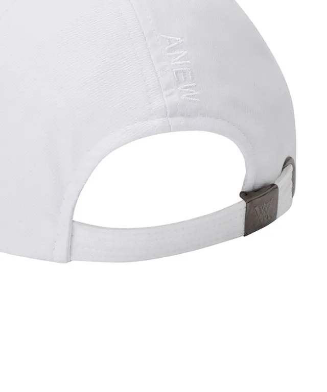 ANEW Golf: Point Logo Ball Cap - White