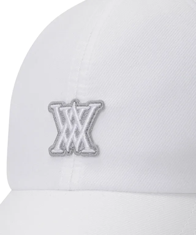 ANEW Golf: Point Logo Ball Cap - White