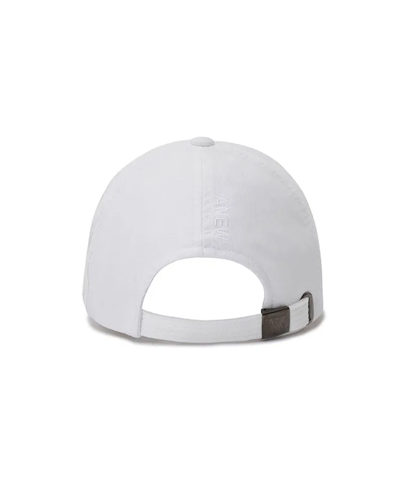 ANEW Golf: Point Logo Ball Cap - White