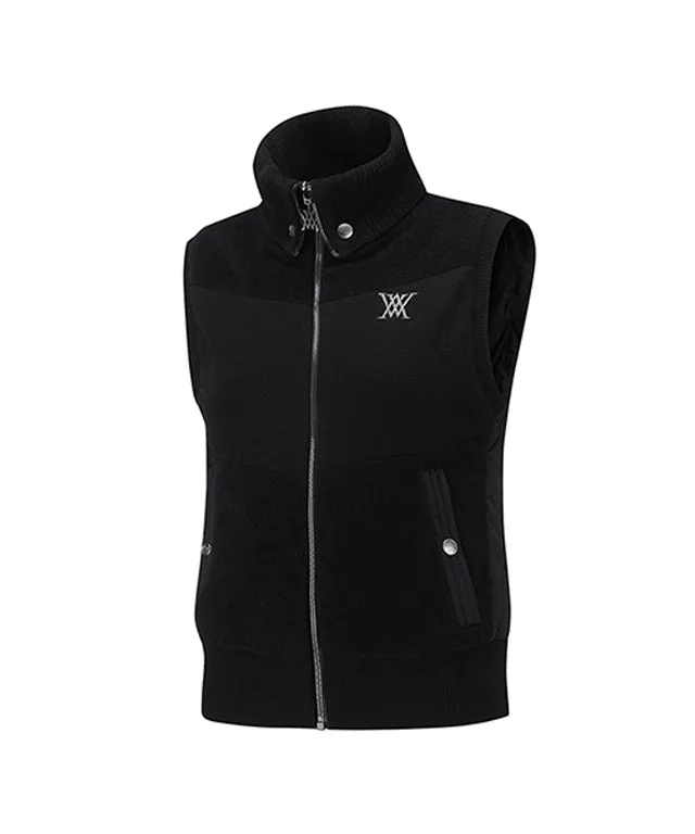 ANEW Golf: Women Hybrid Knit Vest - Black