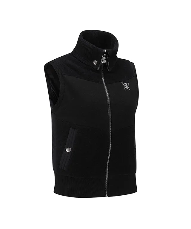 ANEW Golf: Women Hybrid Knit Vest - Black