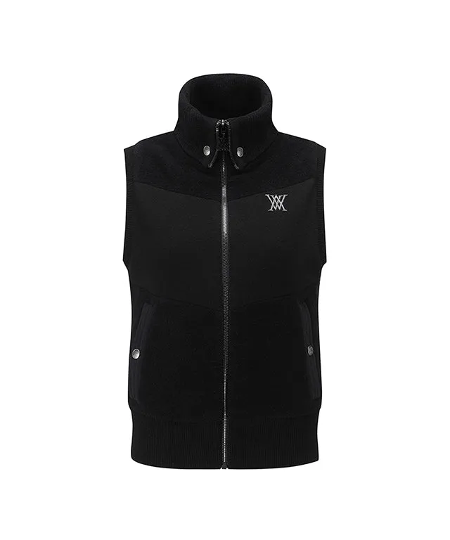ANEW Golf: Women Hybrid Knit Vest - Black