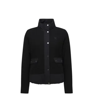 ANEW Golf Women's Knit Hybrid Down Jacket - Black