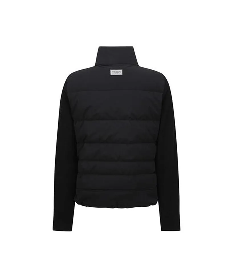 ANEW Golf Women's Knit Hybrid Down Jacket - Black