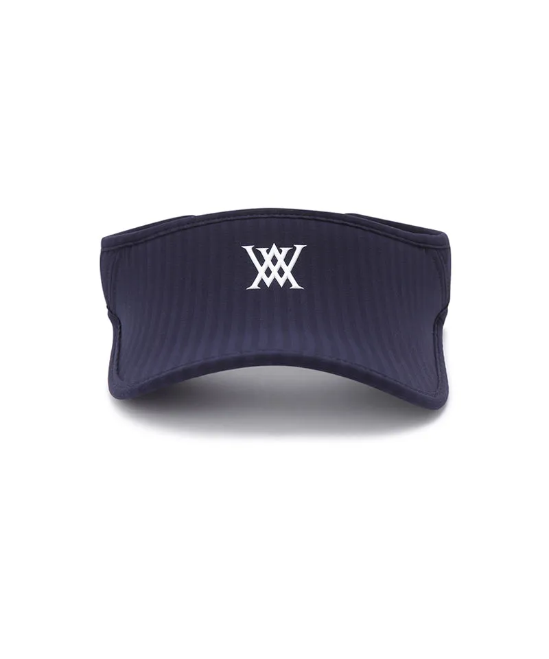 Anew Women's Stripe Visor - Navy