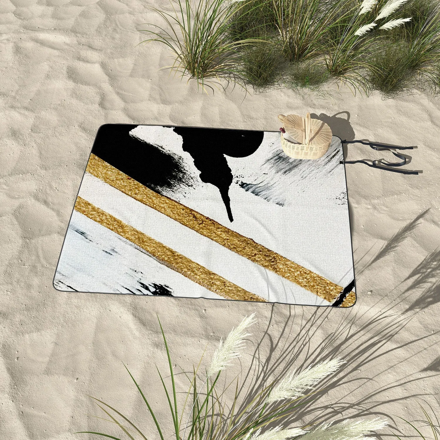 Armor 8 a minimal abstract pie Picnic Blanket