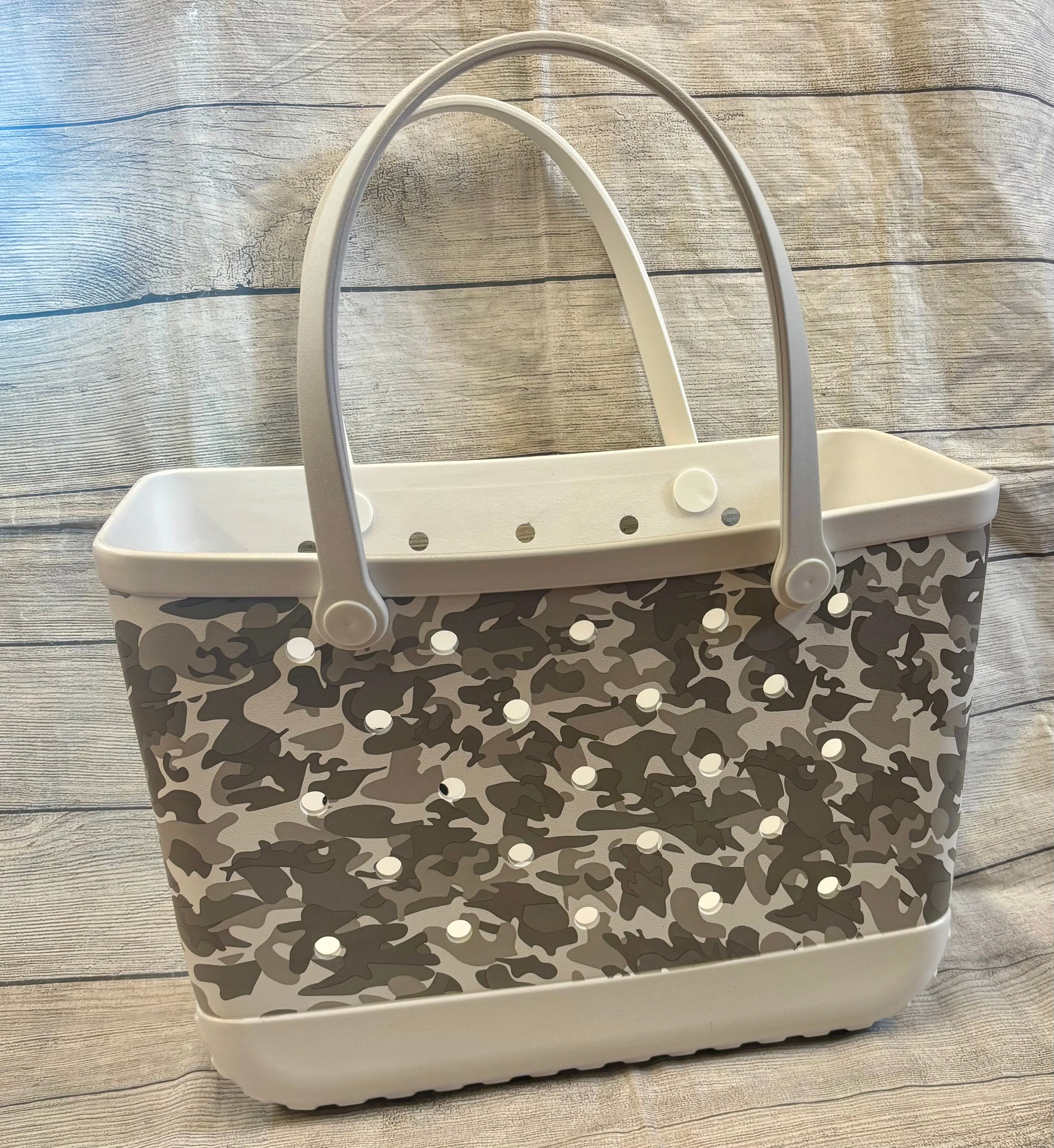 Assorted Camo Print Beach Bags