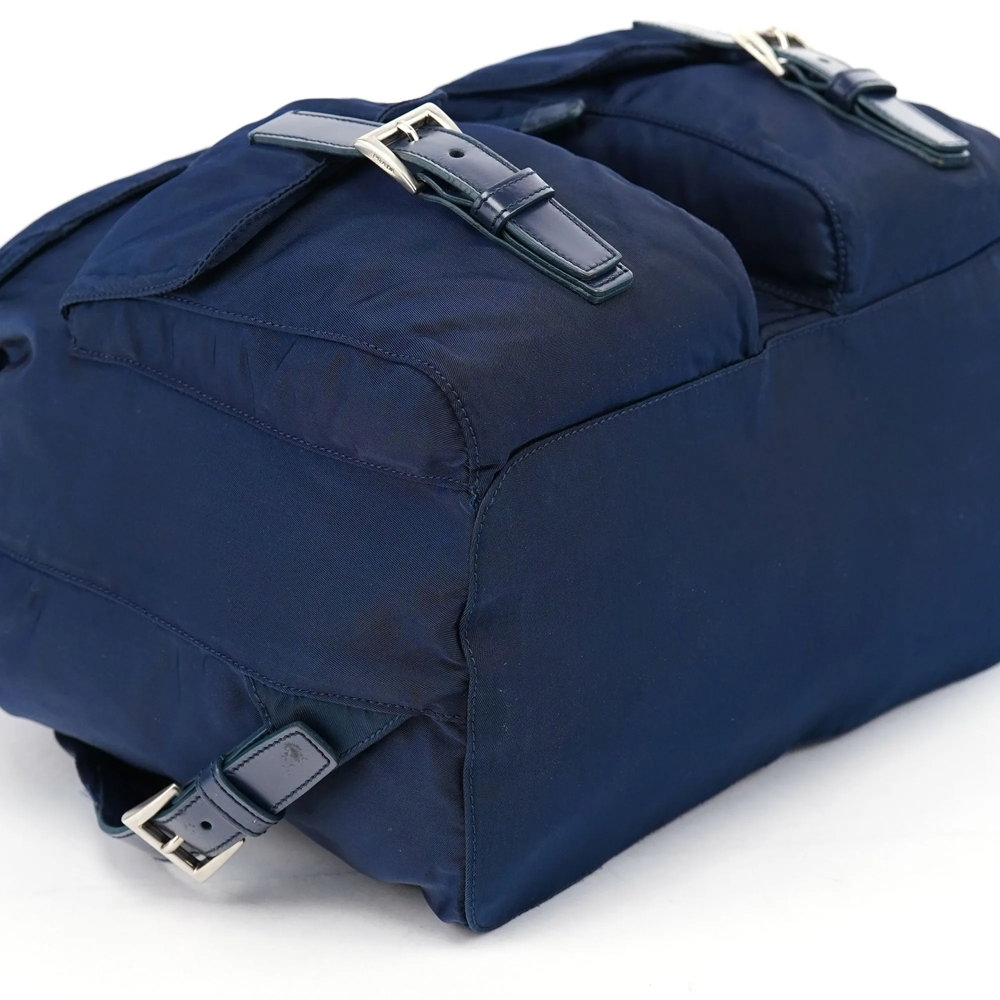 B2811 Royal Blue Tessuto Backpack