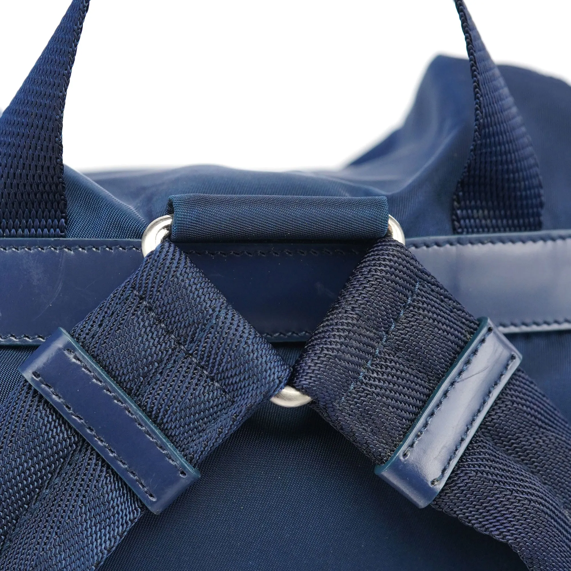 B2811 Royal Blue Tessuto Backpack