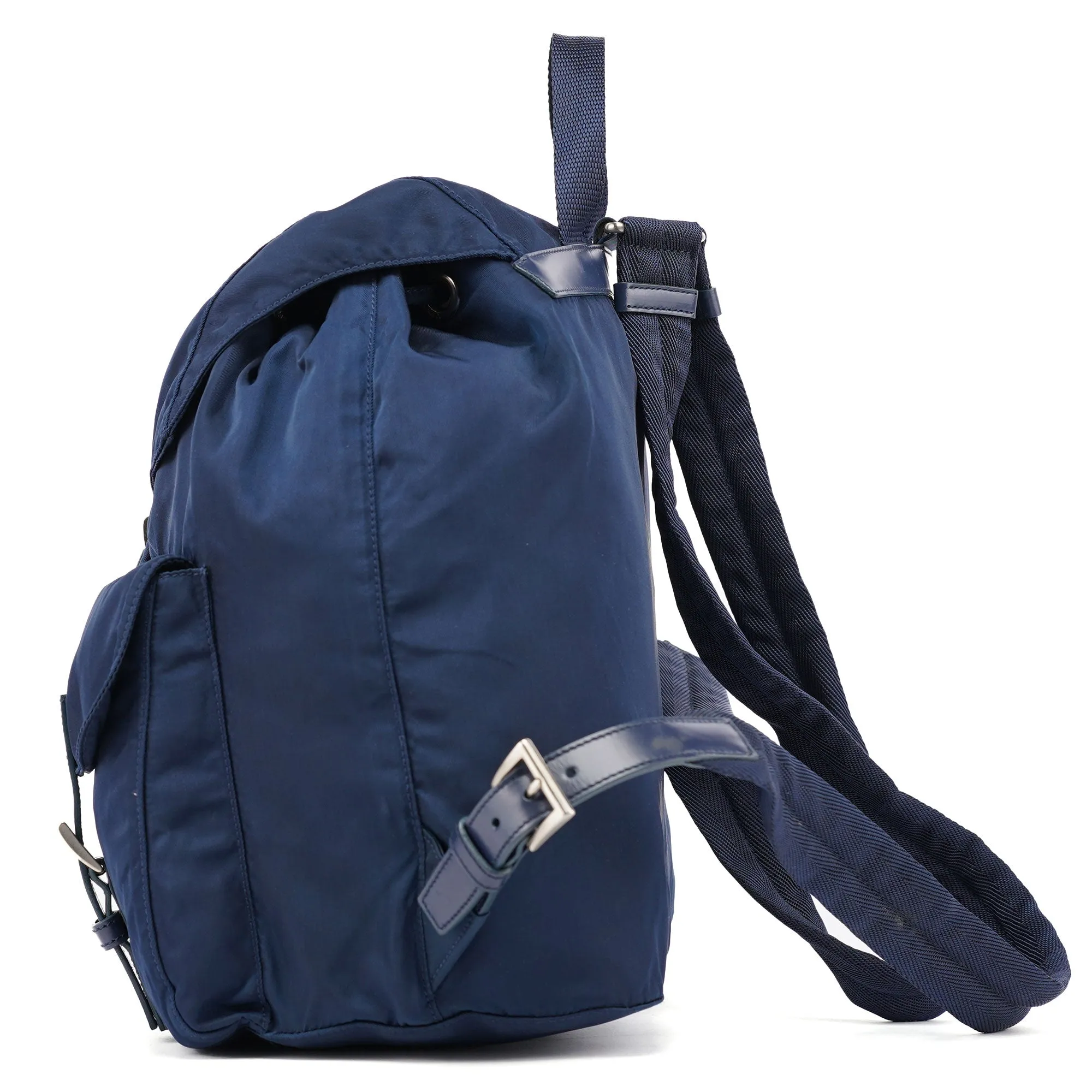B2811 Royal Blue Tessuto Backpack