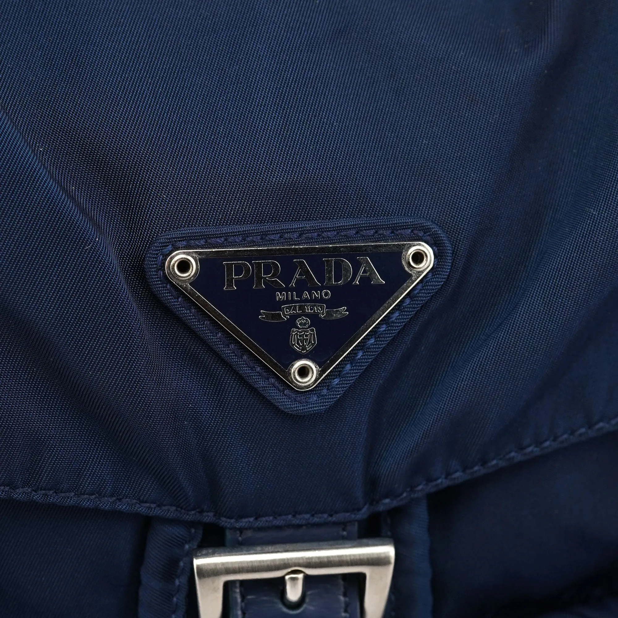 B2811 Royal Blue Tessuto Backpack