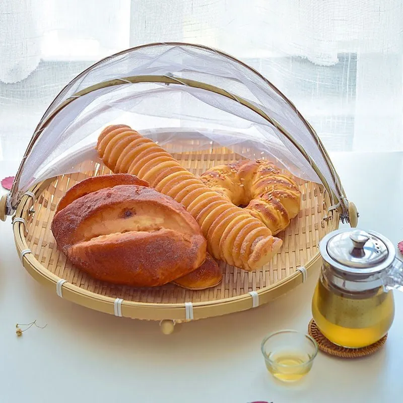 Bamboo Food Serving Basket
