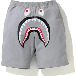 BAPE SHARK BEACH SHORTS MENS GRAY - AUTHENTIC -NEW WITH TAGS