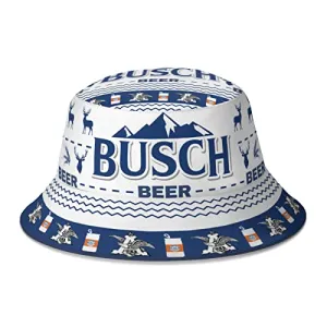 Beer Bucket Hat for Men Women, Packable Beach Sun Hat for OutdoorReversible Sun Bucket Hat Fisherman Cap