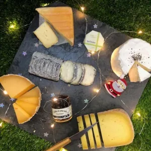 Beillevaire Christmas cheese selection
