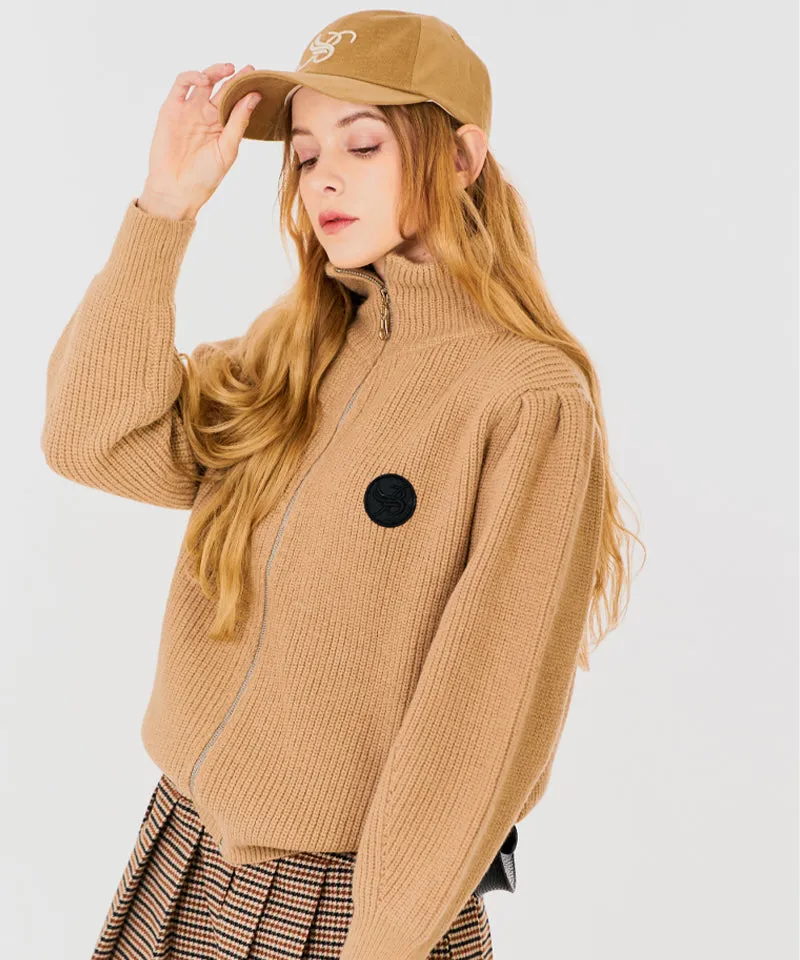 BENECIA 12 Fleece Cotton Ball Cap -  Beige